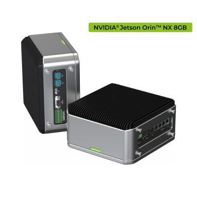 reServer Industrial J4011
– with Orin NX 8GB + 1 LAN RJ45 GbE + 4 LAN GbE PoE + 128GB M.2 NVMe SSD