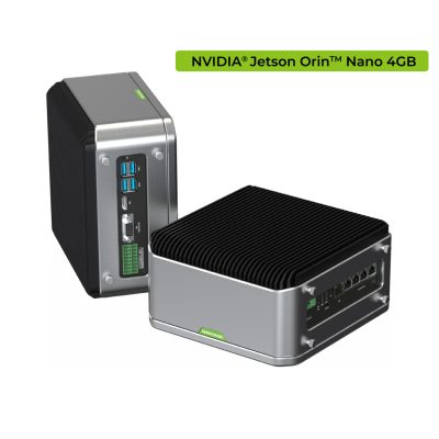 reServer Industrial J3010
– with Orin Nano 4GB + 1 LAN RJ45 GbE + 4 LAN GbE PoE + 128GB M.2 NVMe SSD